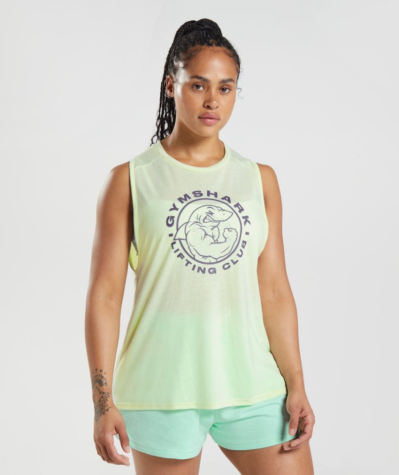 Women\'s Gymshark Legacy Tanks Mint | NZ 1KGEUR